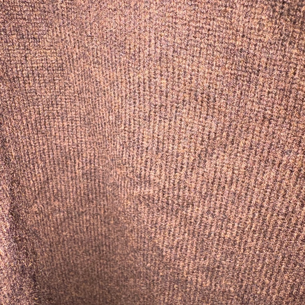 White + Warren 100% Cashmere A-Line Skirt Truffle Heather NWT Size M $198 Retail - Picture 8 of 13